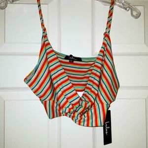 NWT LULUs crop top
